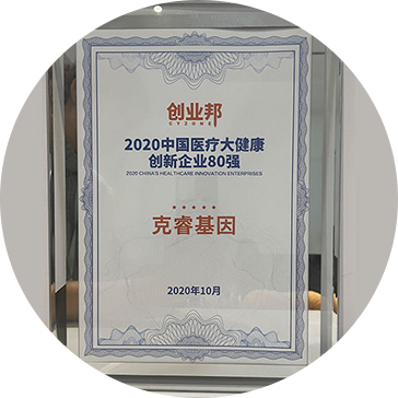 Cure Genetics Ranked among 2020 China’s Top 80 Hea...